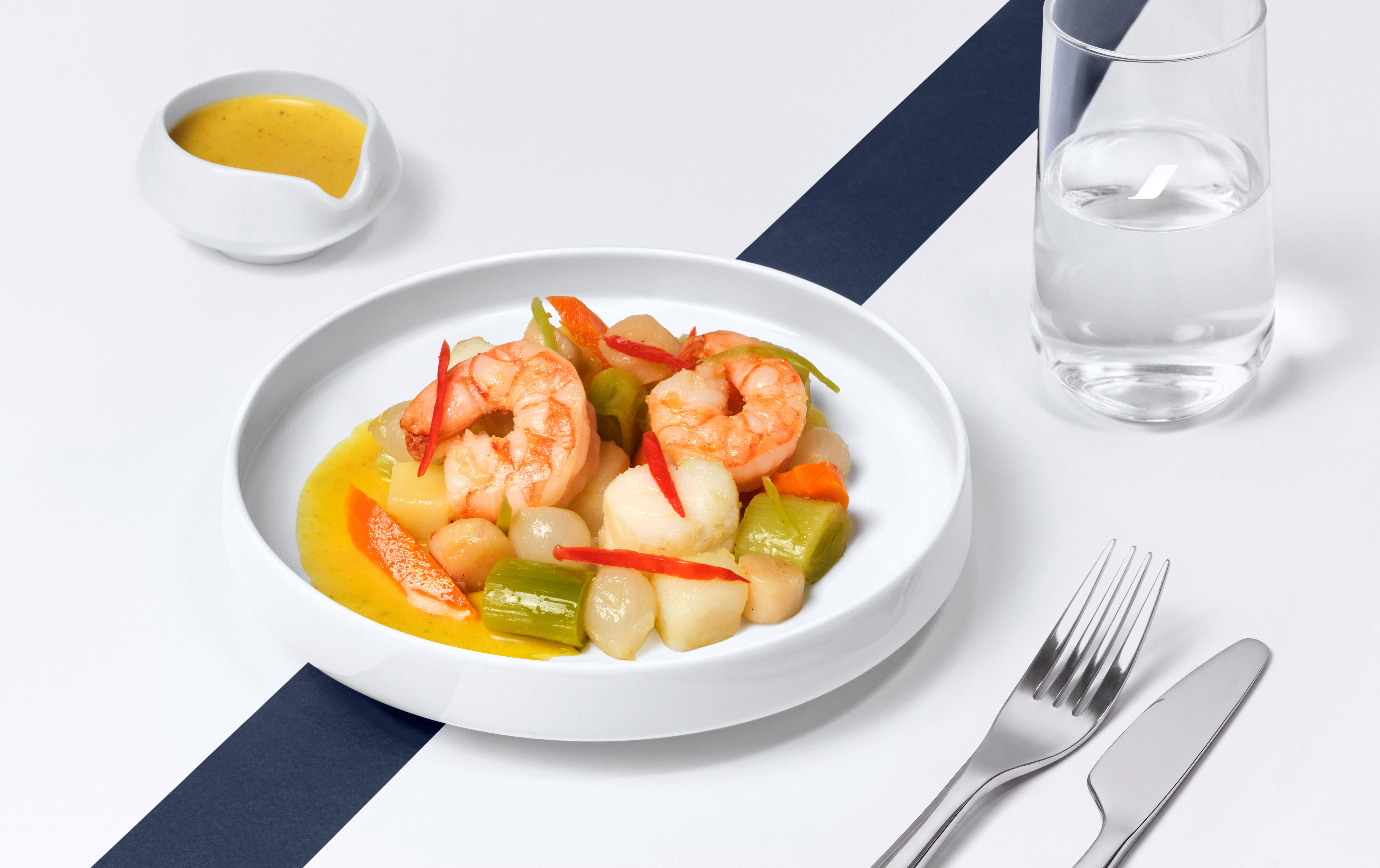 L-Ph. Vigilant Business long haul Dish. Photo: © Air France