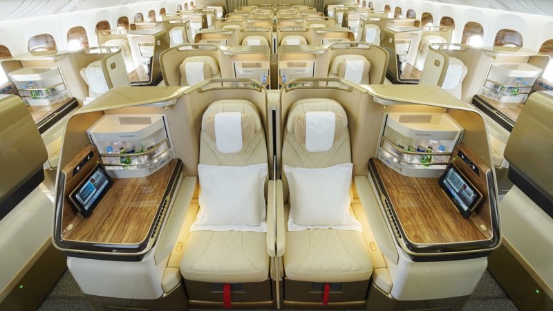 מחלקת העסקים המשודרגת (צילום: EMIRATES) מחלקת העסקים המשודרגת (צילום: EMIRATES)