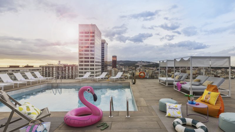 מלון MOXY ברצלונה (צילום: MARRIOTT) מלון MOXY ברצלונה (צילום: MARRIOTT)