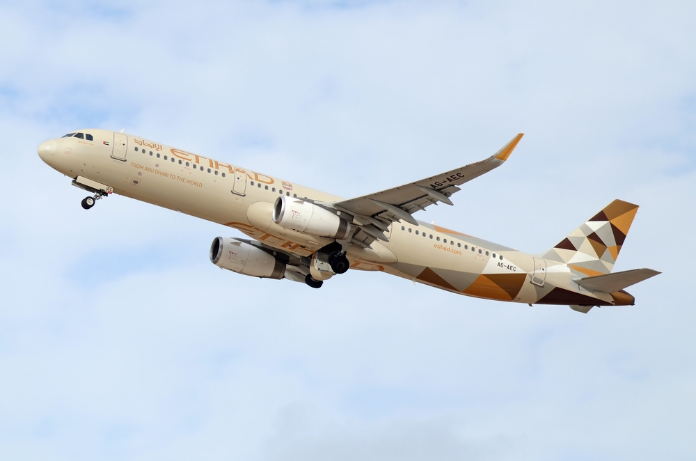 A321. ETIHAD. Shutterstock