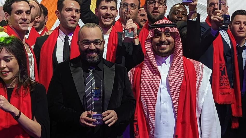 אופוריה בשיאה. 50BEST 2023 צילום אוסנת גואטה