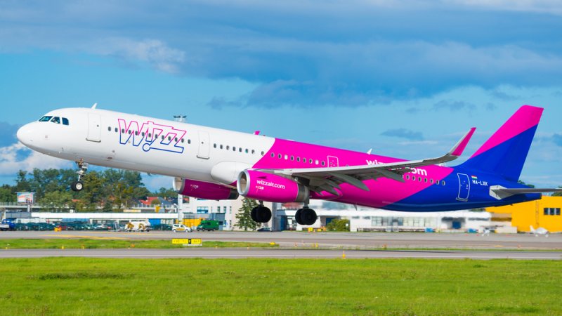 Wizz Air. צילום: shutterstock Wizz Air. צילום: shutterstock