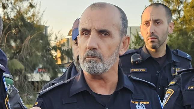 מפכ״ל המשטרה, רב ניצב דני לוי, בזירת הפיגוע