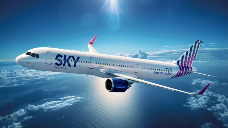 מטוס של Sky Express מטוס של Sky Express