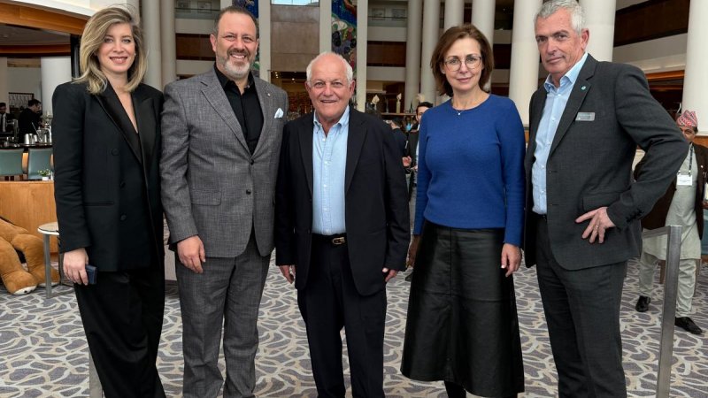 ליאור גלפנד, איזבלה אוסטרום, חיים כץ שר התיירות, פרנקו וולה, טלי רז גינוט. צילום: יח״צ ליאור גלפנד, איזבלה אוסטרום, חיים כץ שר התיירות, פרנקו וולה, טלי רז גינוט. צילום: יח״צ