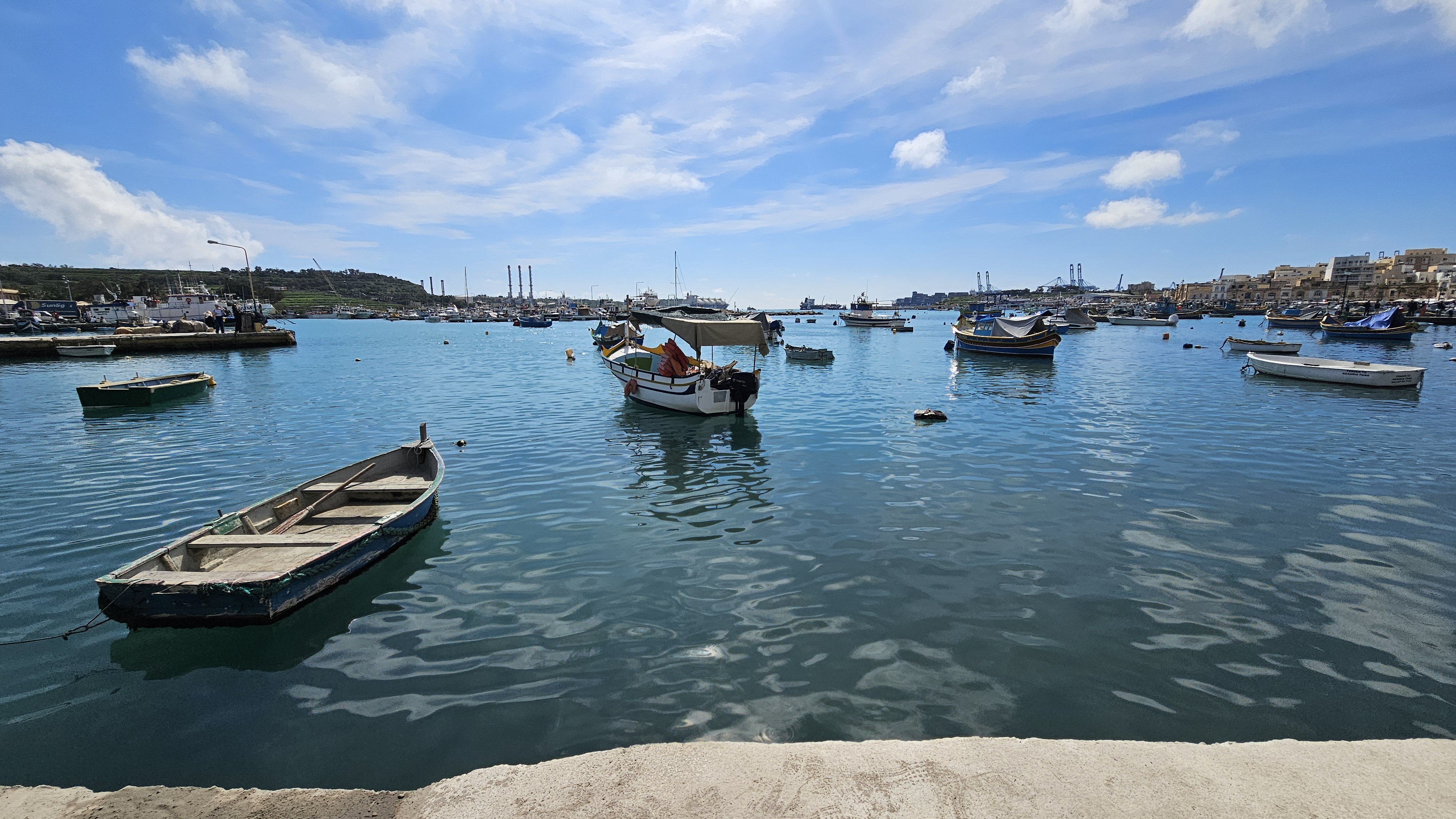 כפר הדייגים מרסה שלוק (Marsaxlokk). צילום: אירה מקיינקו