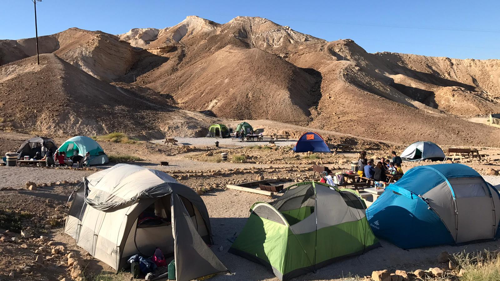 חניון גן לאומי מצדה. צילום: לימור קטן פרידמן - רשות הטבע והגנים