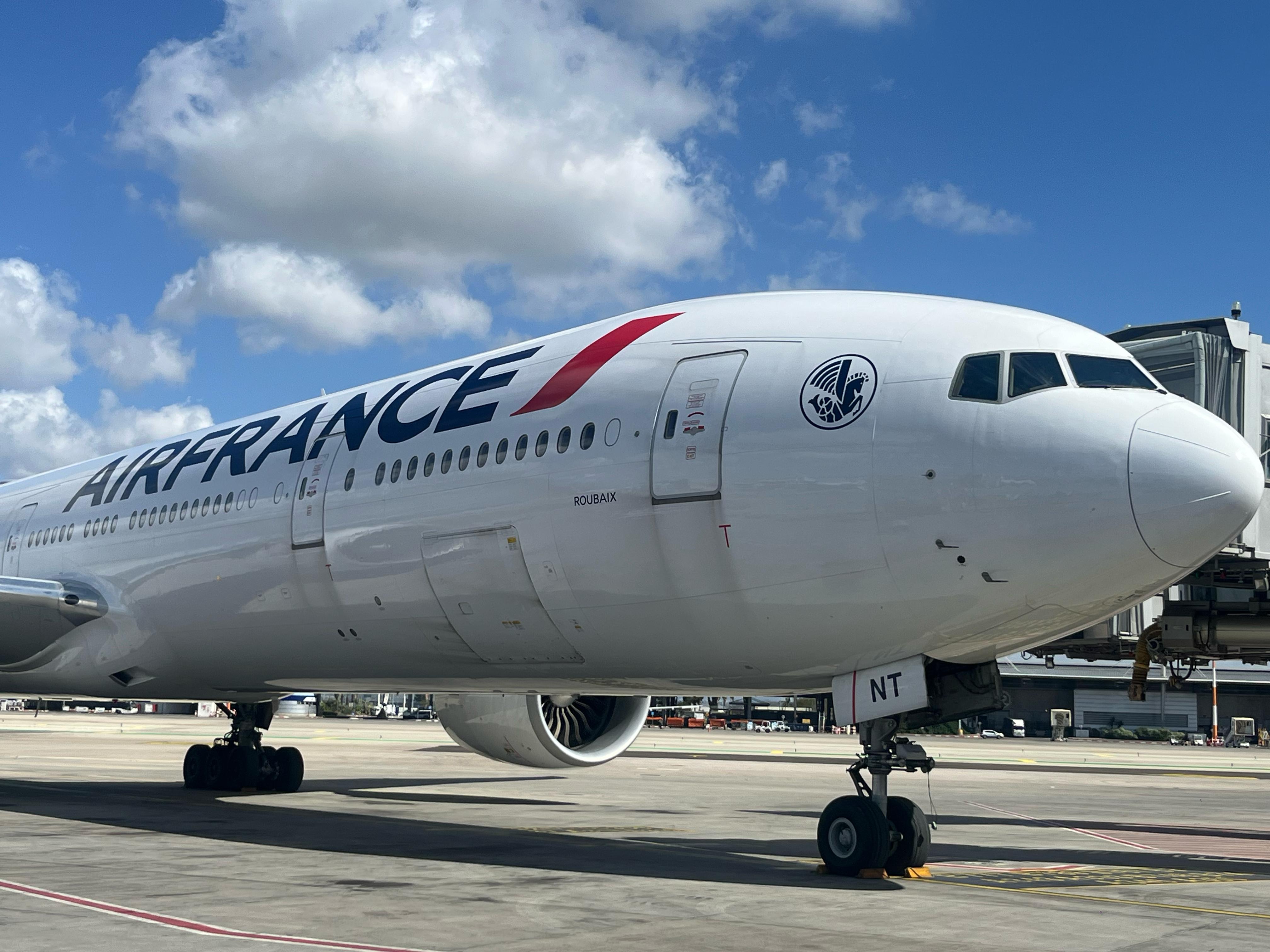 Самолет Air France в Бен Гурион. Фото: Паспортньюз