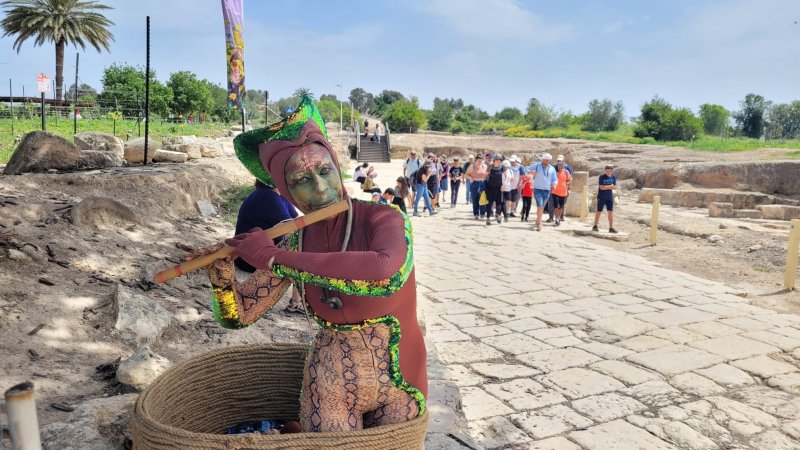 גן לאומי ציפורי, נושמים תרבות