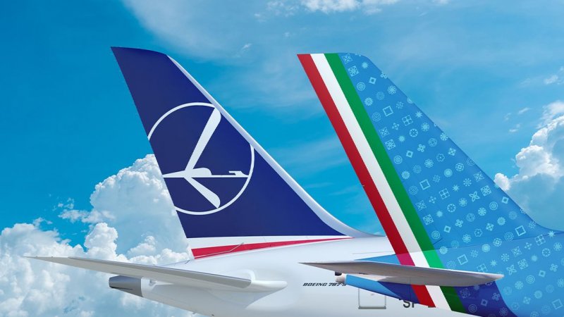 הסכם הקוד שייר בין LOT ל-ITA Airways הסכם הקוד שייר בין LOT ל-ITA Airways
