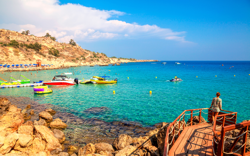 Konnos Beach of Cyprus