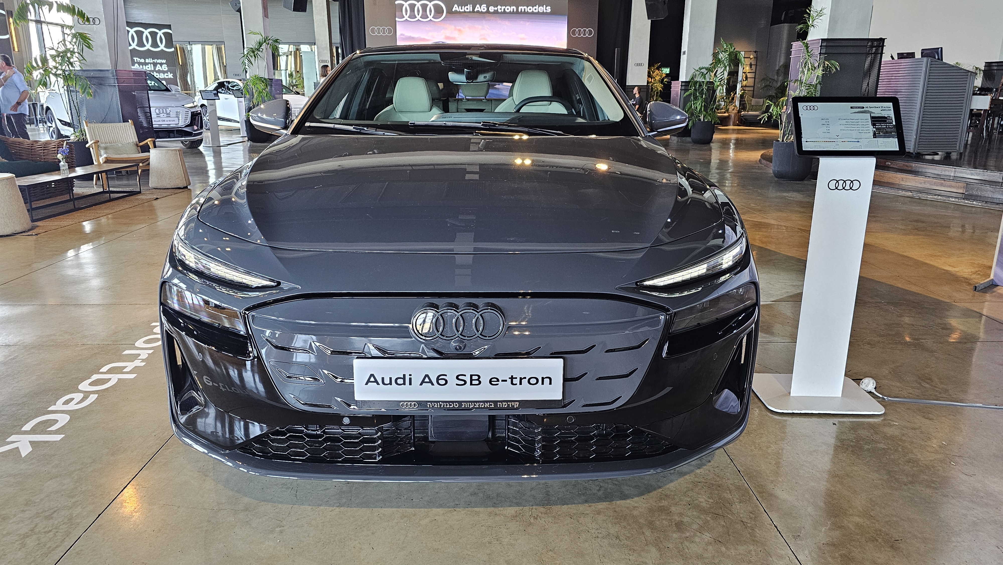 Audi A6 e-tron. Фото: Ира Макейнко