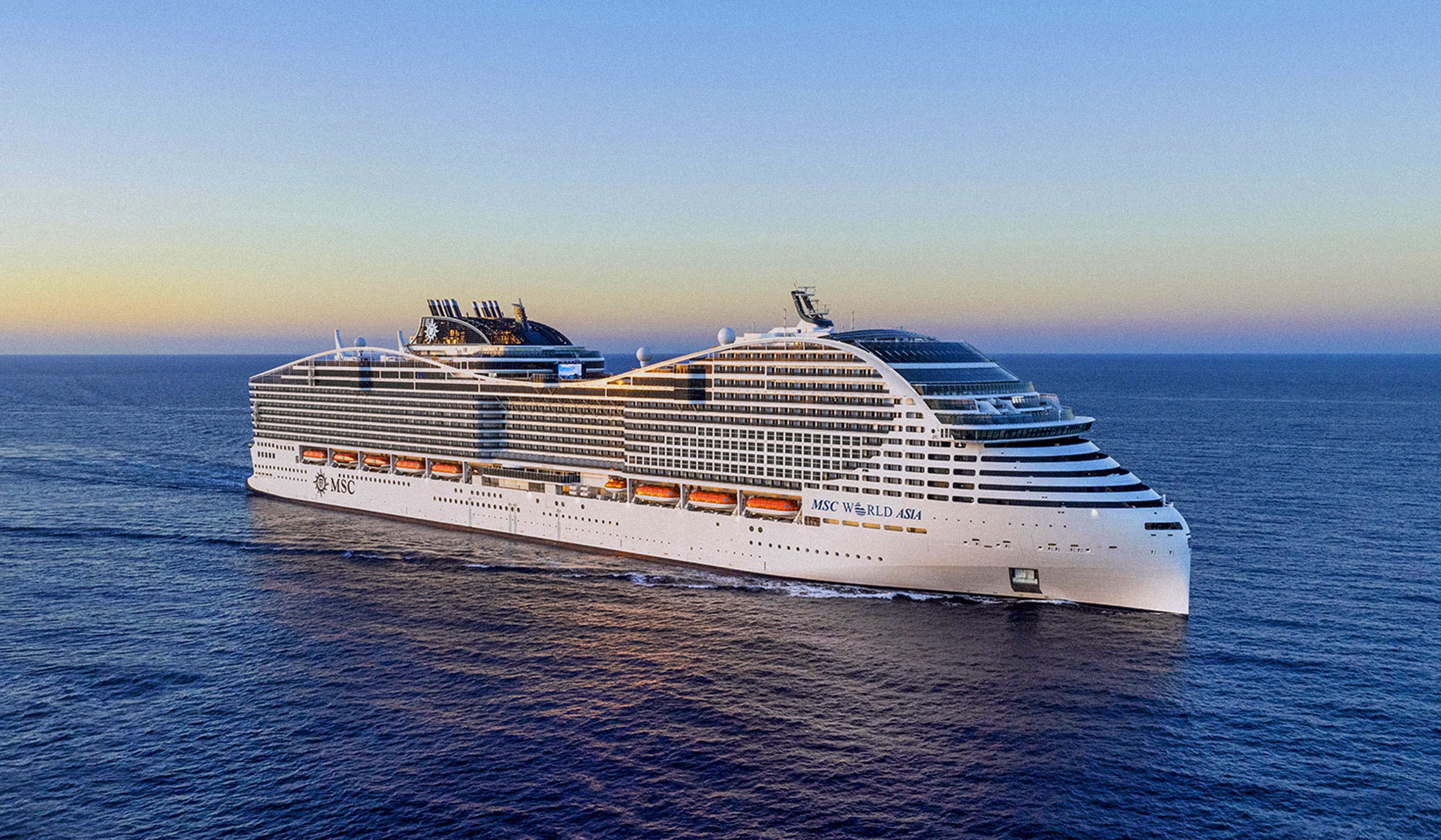 MSC World Asia. Photo: MSC Cruises PR