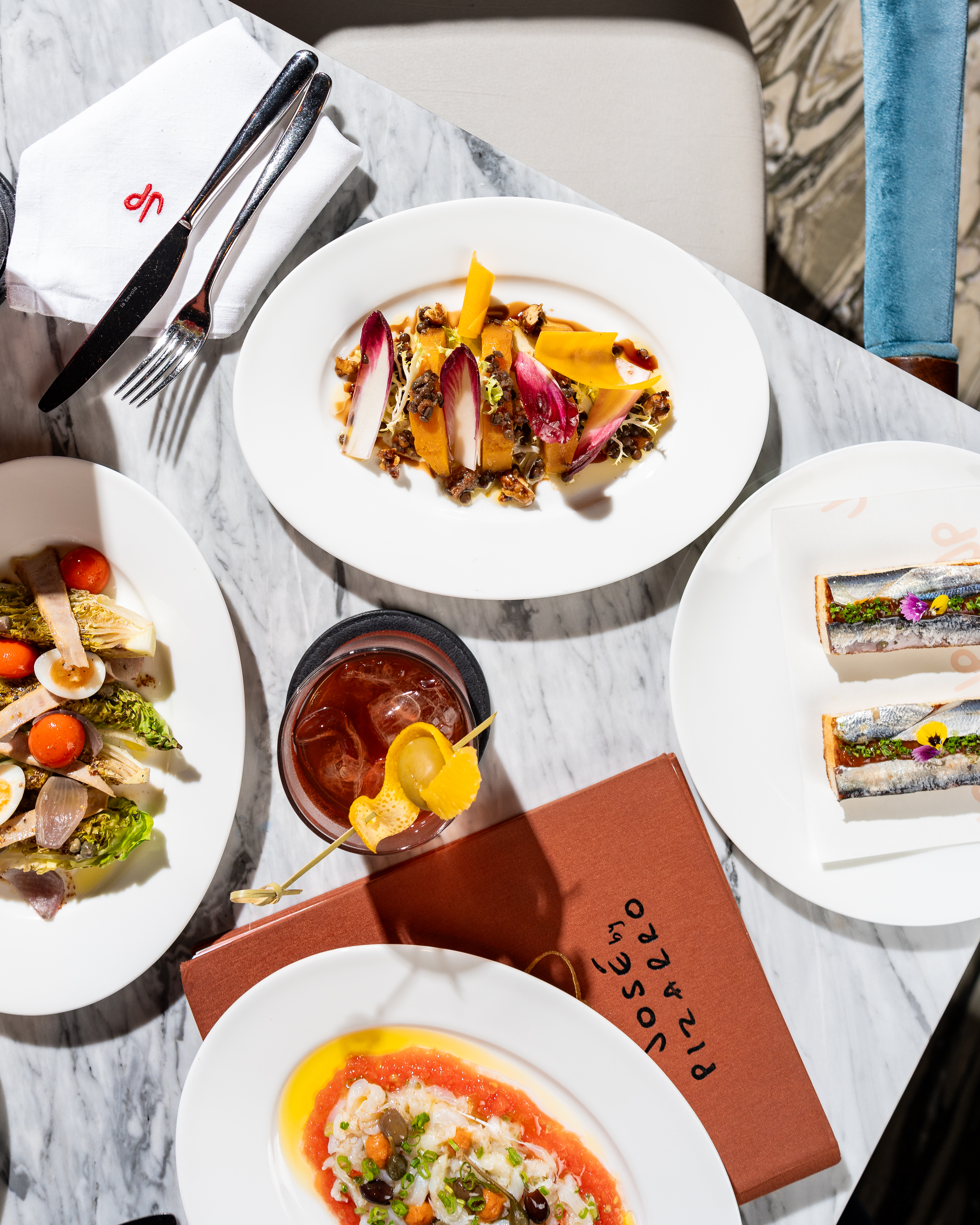 Conrad Abu Dhabi Etihad Towers menu. Photo: Courtesy