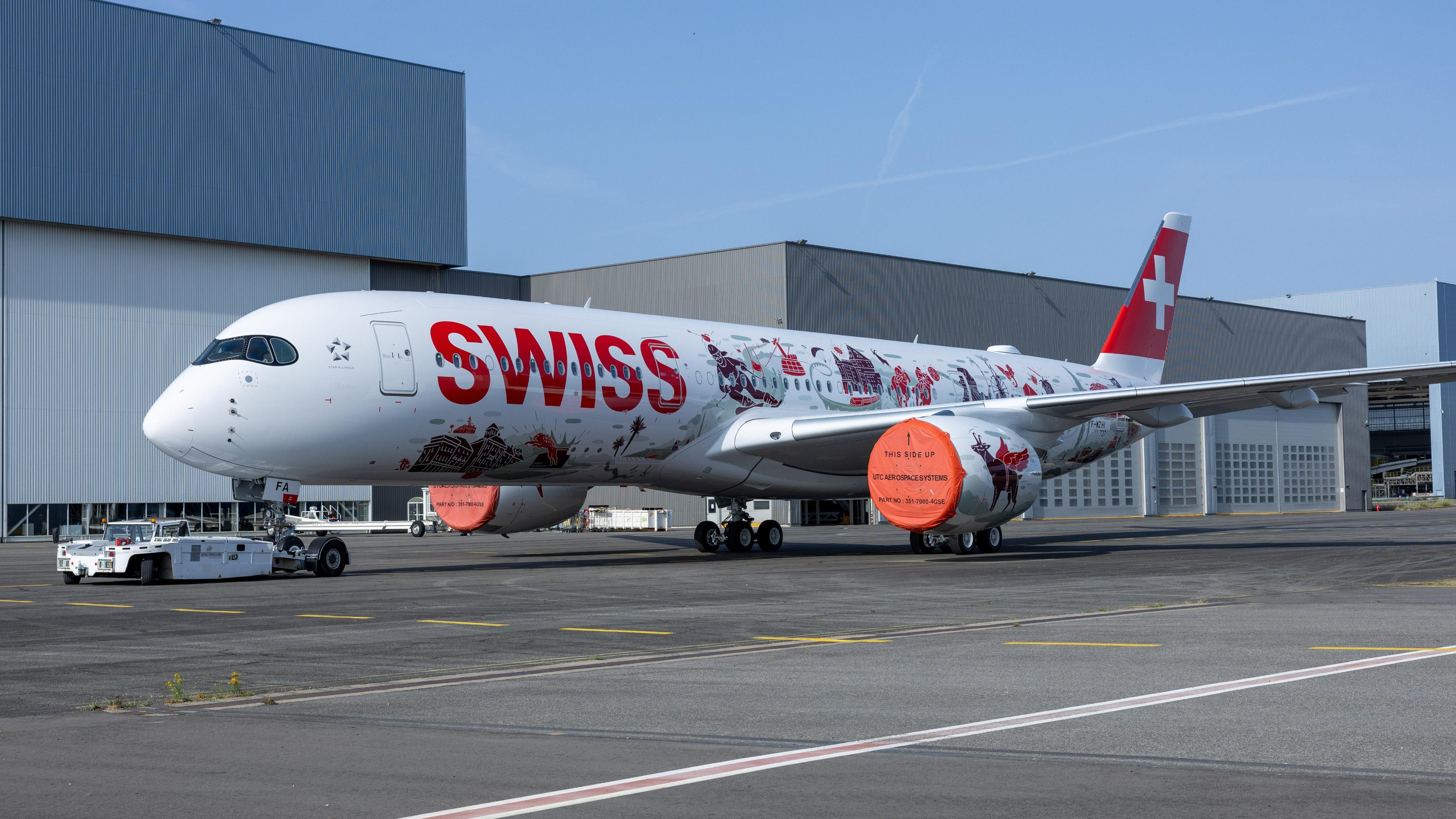 SWISS AIRBUS A350-900