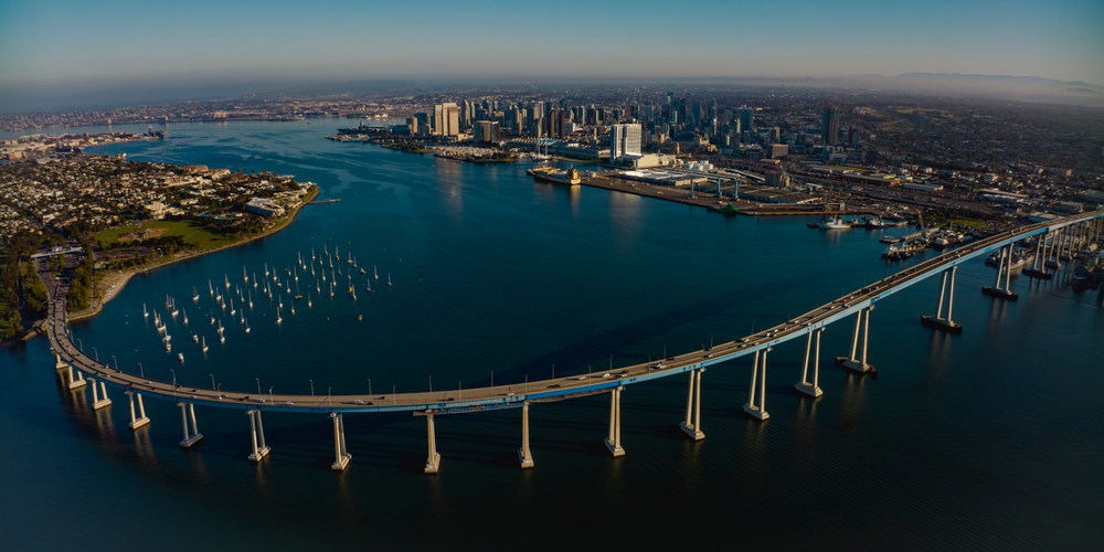 New route to San Diego. Photo: Shutterstock