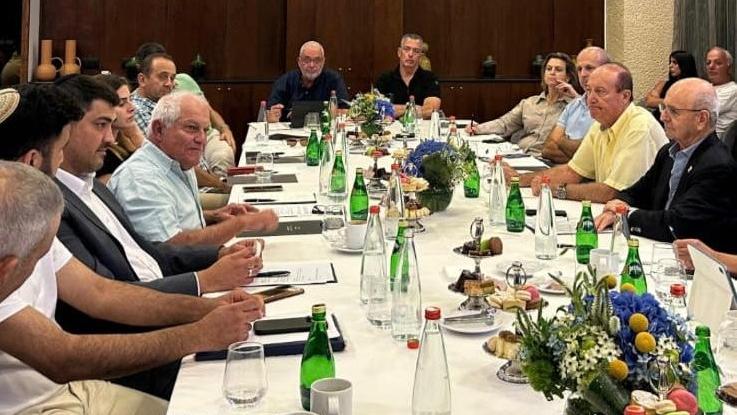פגישת תעשיית התיירות עם השר כץ ואנשי משרד התיירות