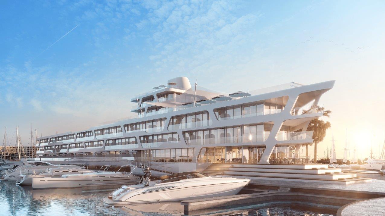 The Yacht. קרדיט: THE CRAFT מכון הדמיות