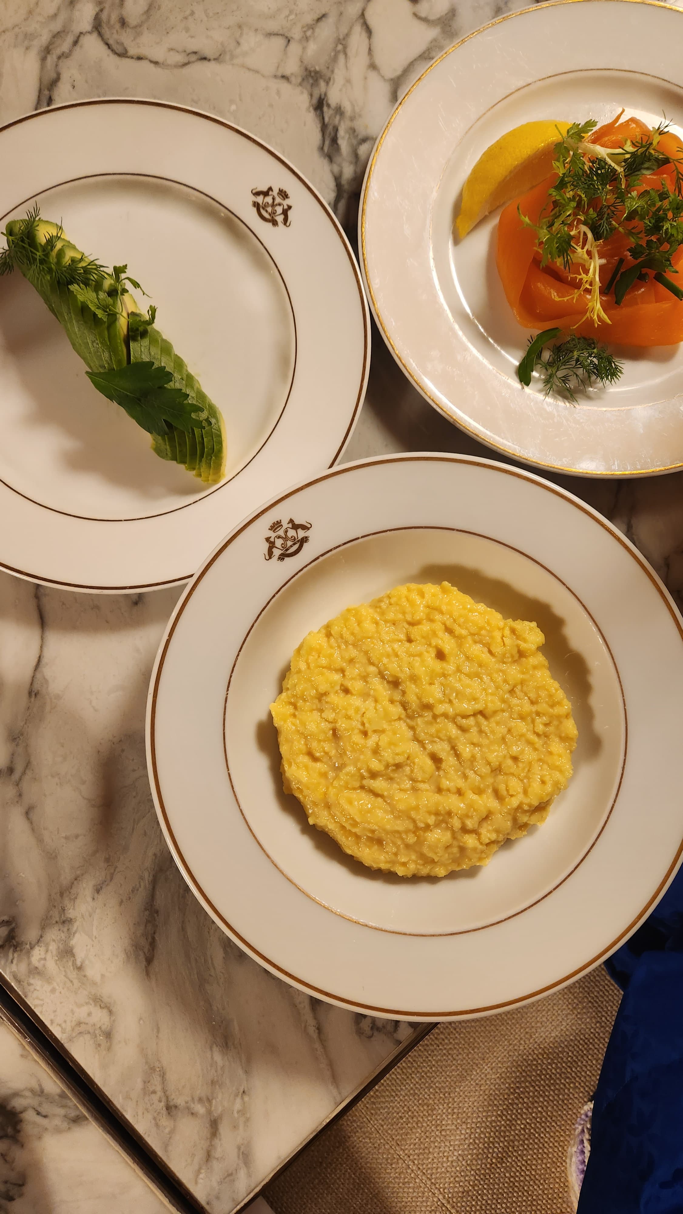 Breakfast at Le Meurice Hotel. Photo: Matan Hetzroni