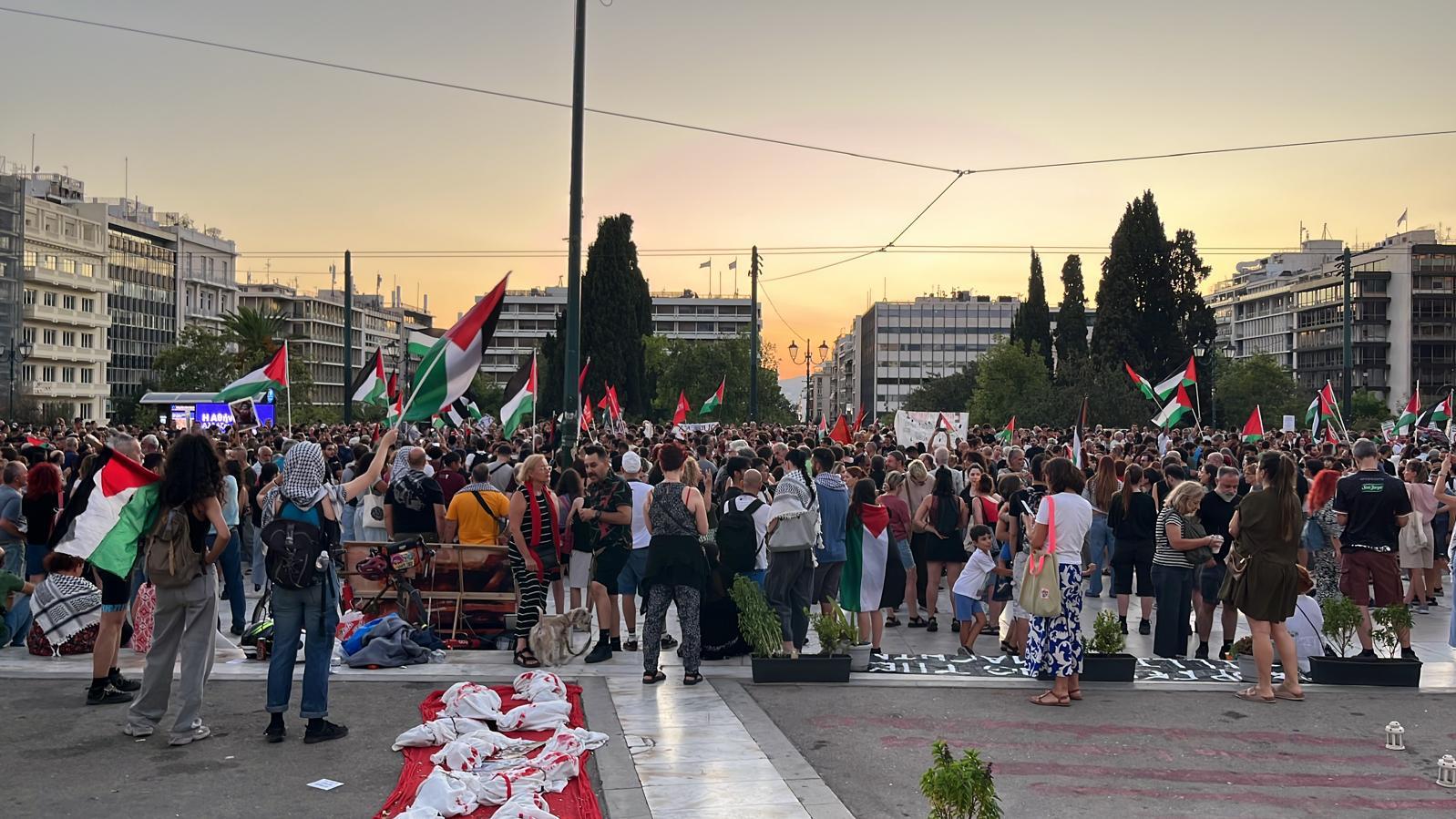 הפגנות ביוון. צילום: עמית קוטלר