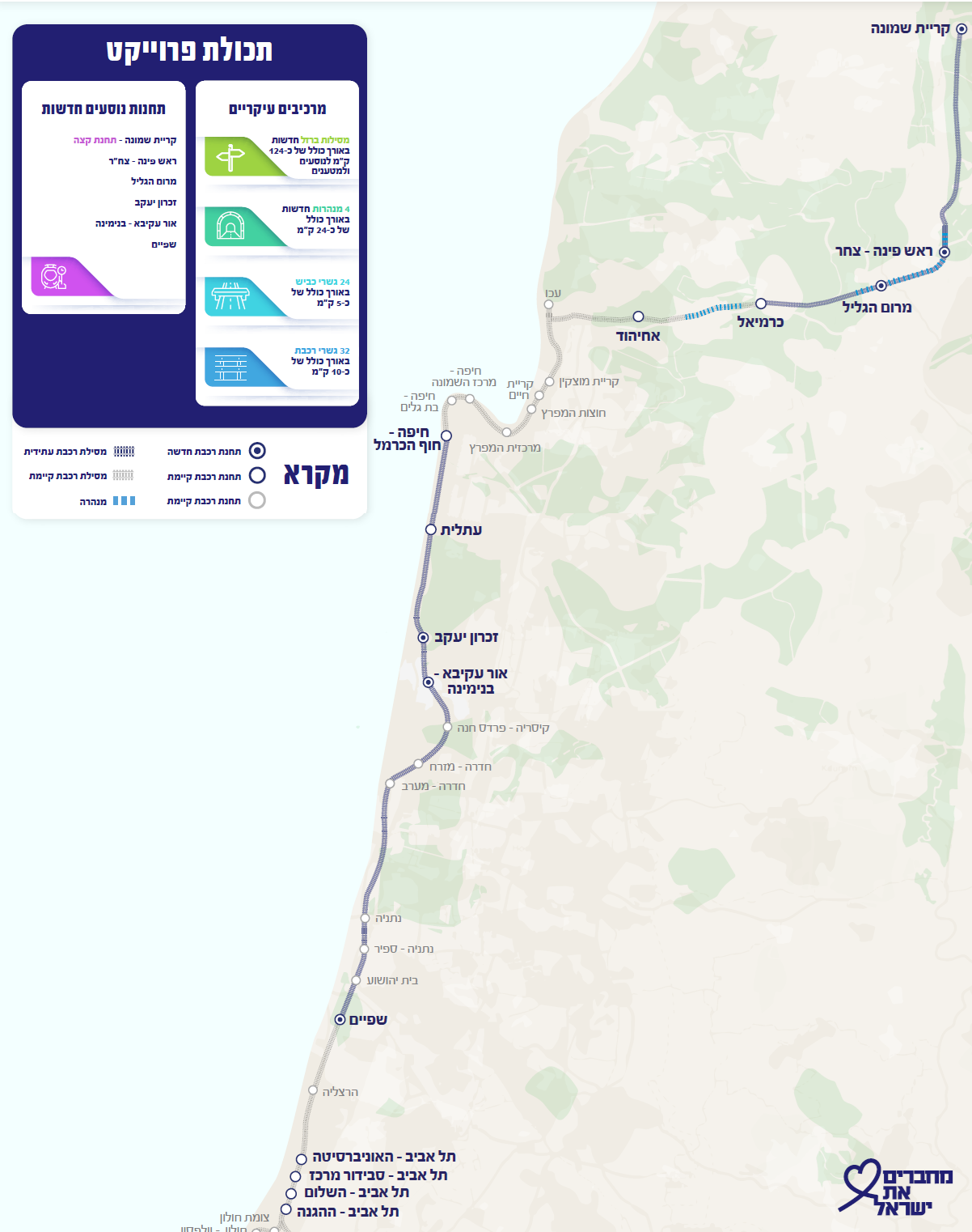 מפה: משרד התחבורה