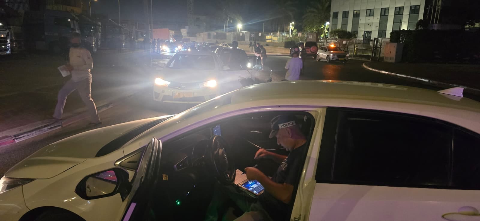 מבצע אכיפה באשדוד. צילום: דוברות המשטרה