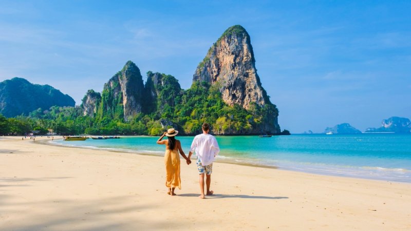 Railay Beach Krabi, תאילנד