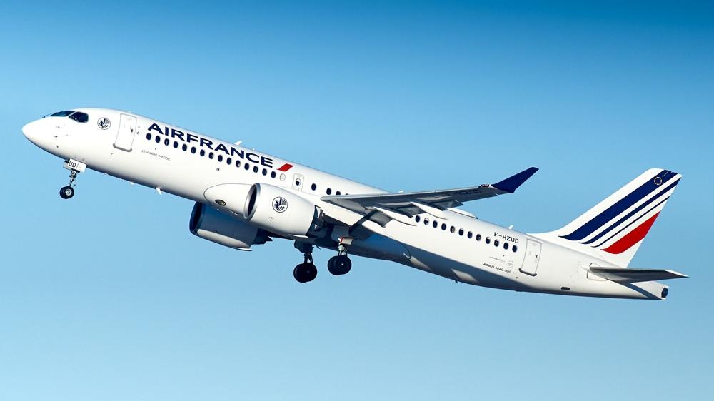 מטוס Airbus A220-300 של אייר פראנס
