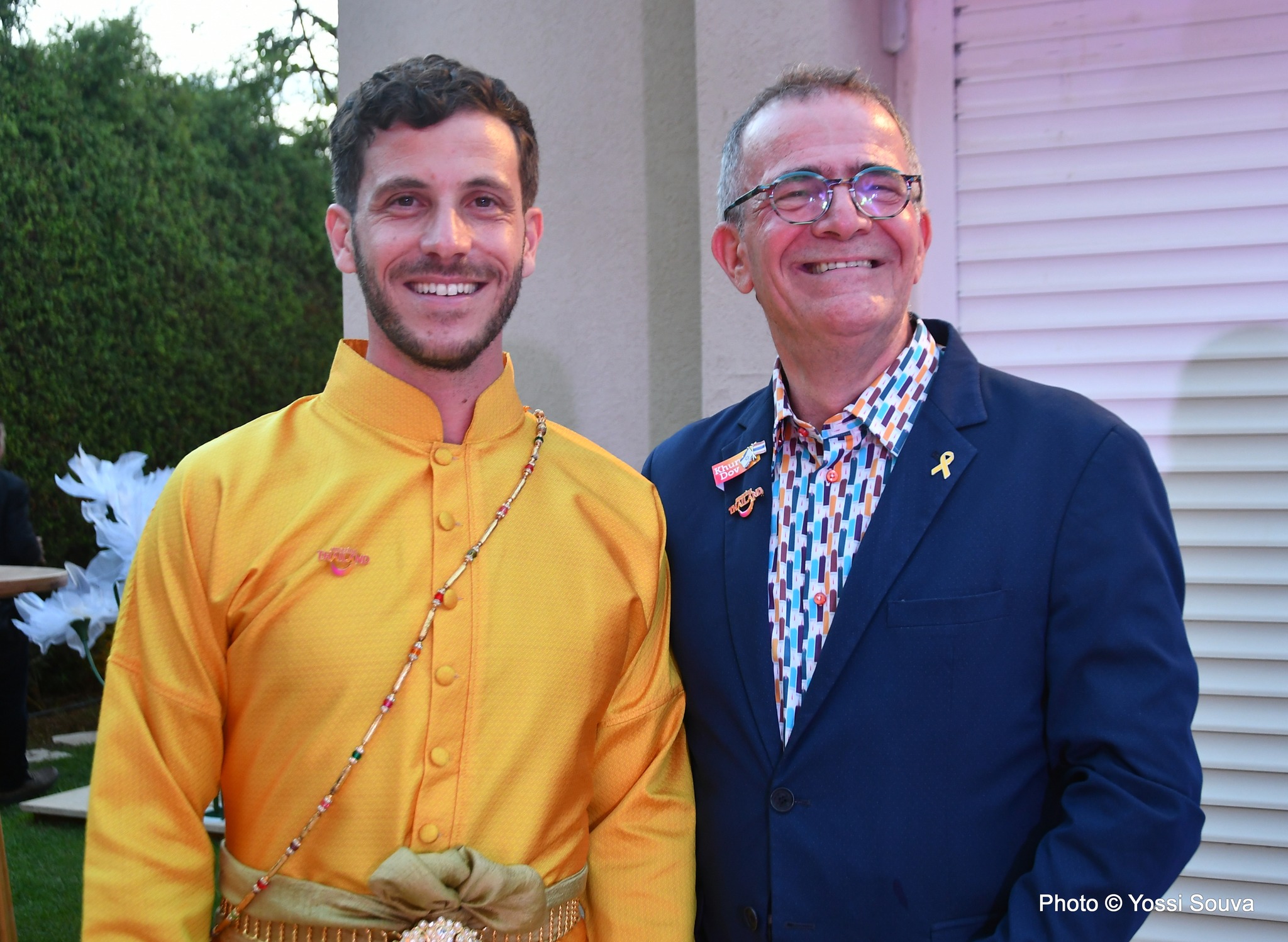 Dov and Imri Kalman. Photo: Yossi Sova