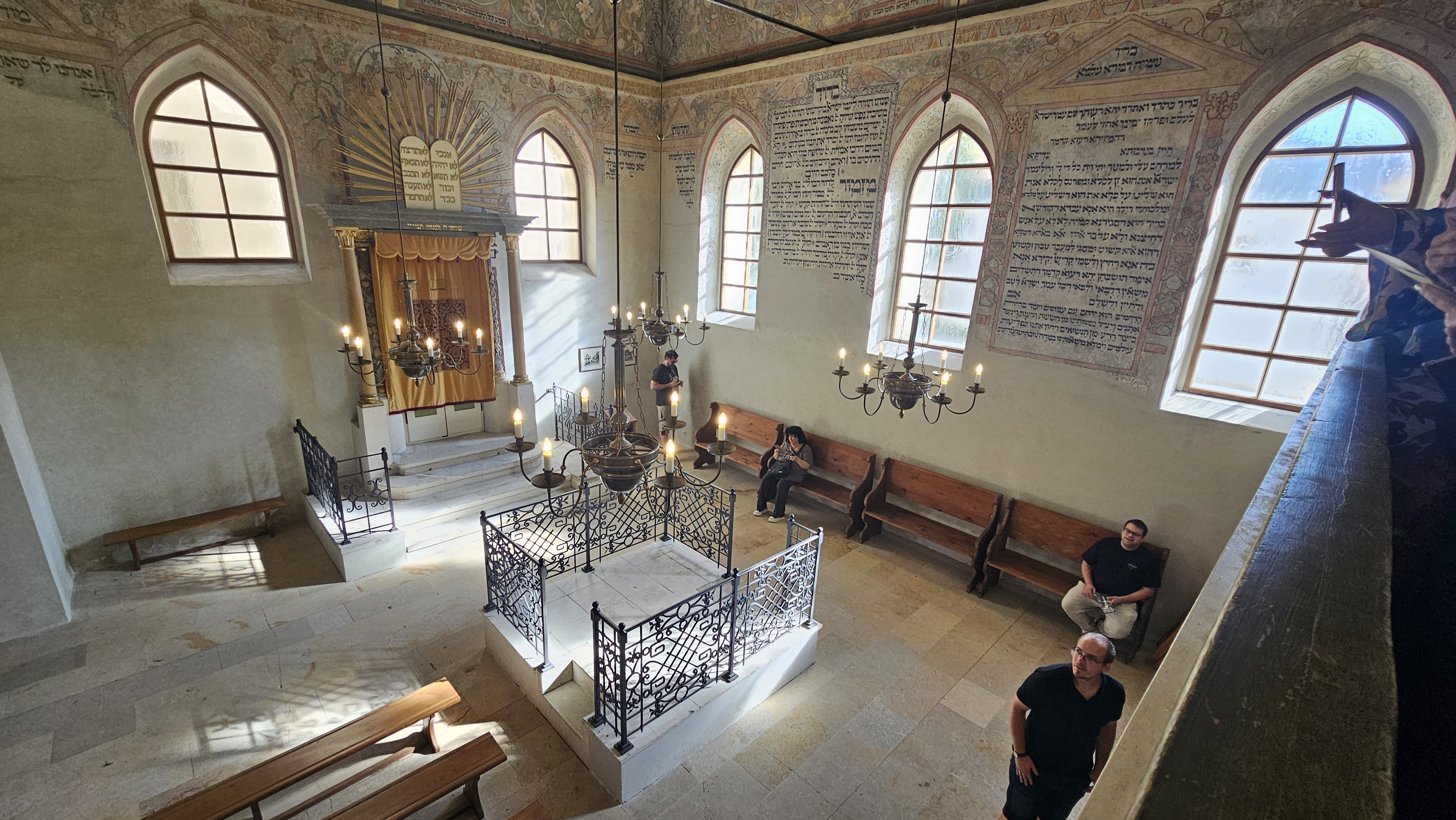 בית הכנסת ברובע היהודי של הכפר Boskovice. צילום: אירה מקיינקו