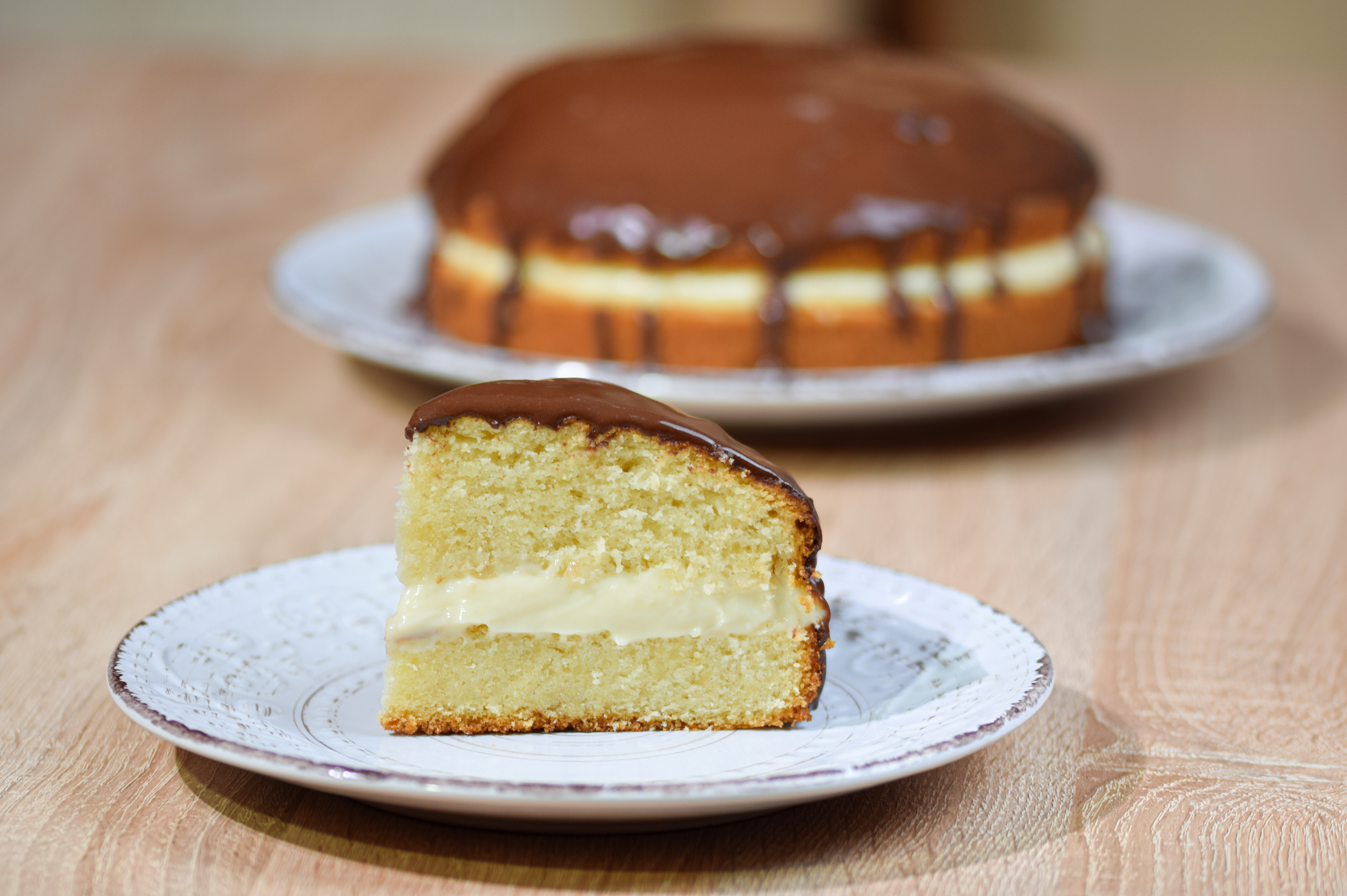 Boston Cream Pie. צילום: Shutterstock