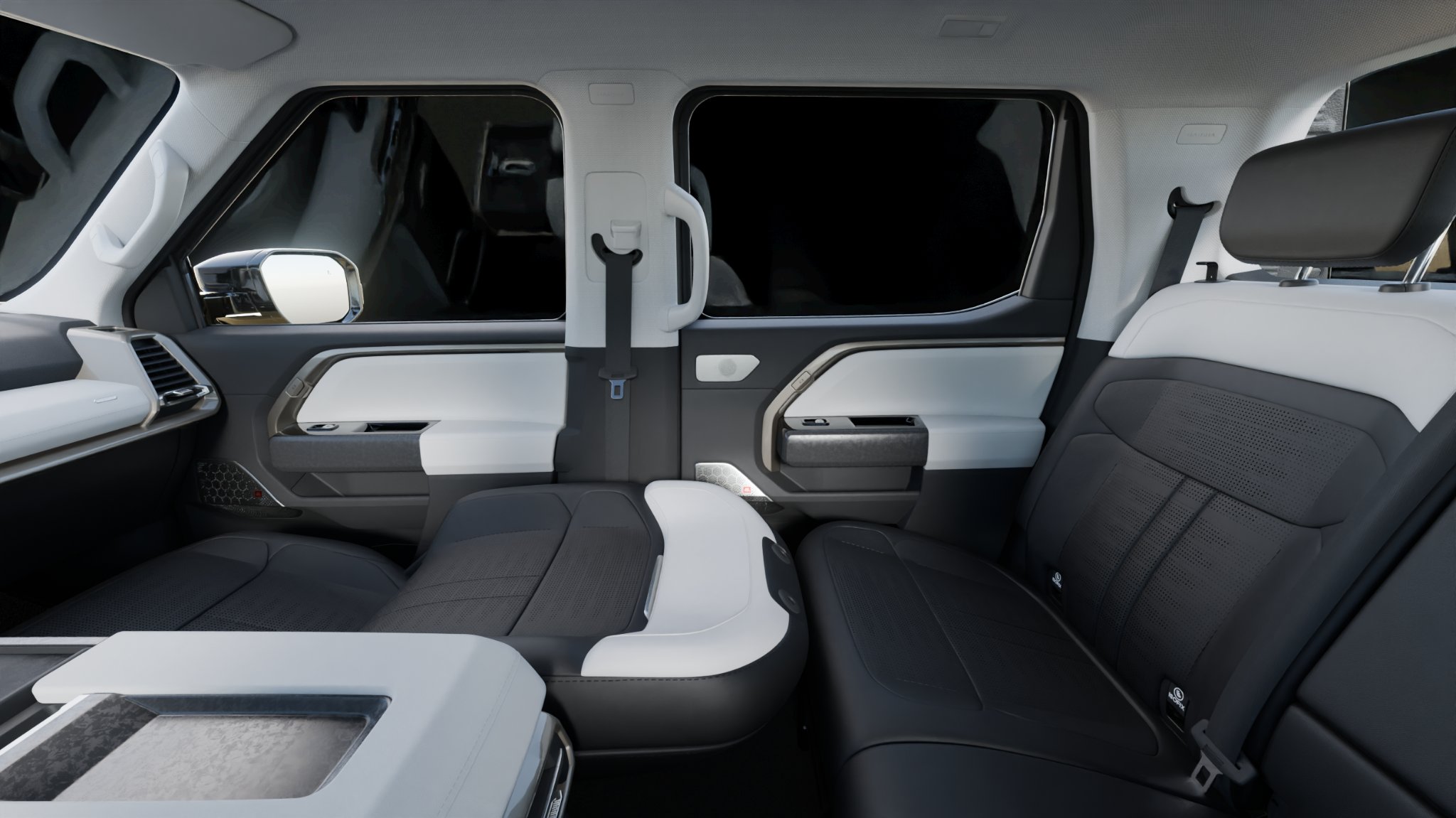 Maxus eTerron 9 מבפנים. צילום: יצרן