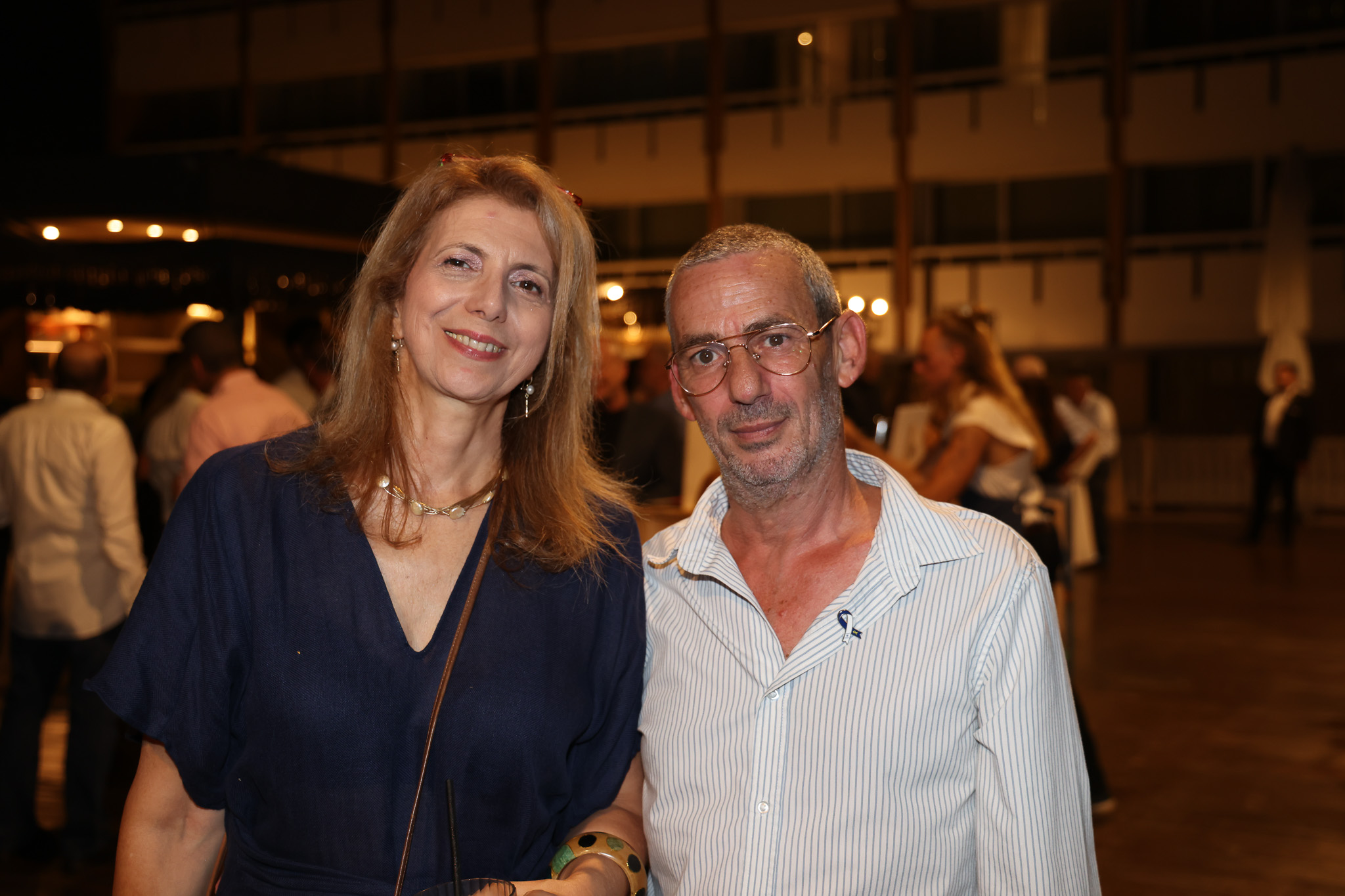 צילום: סיון פרג. אורי אברוציקי ולואזיה ורקאלאס