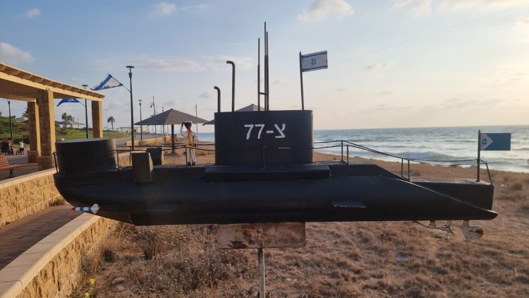 לזכר חללי צוללת אח"י דקר. צילום: ספיר פרץ