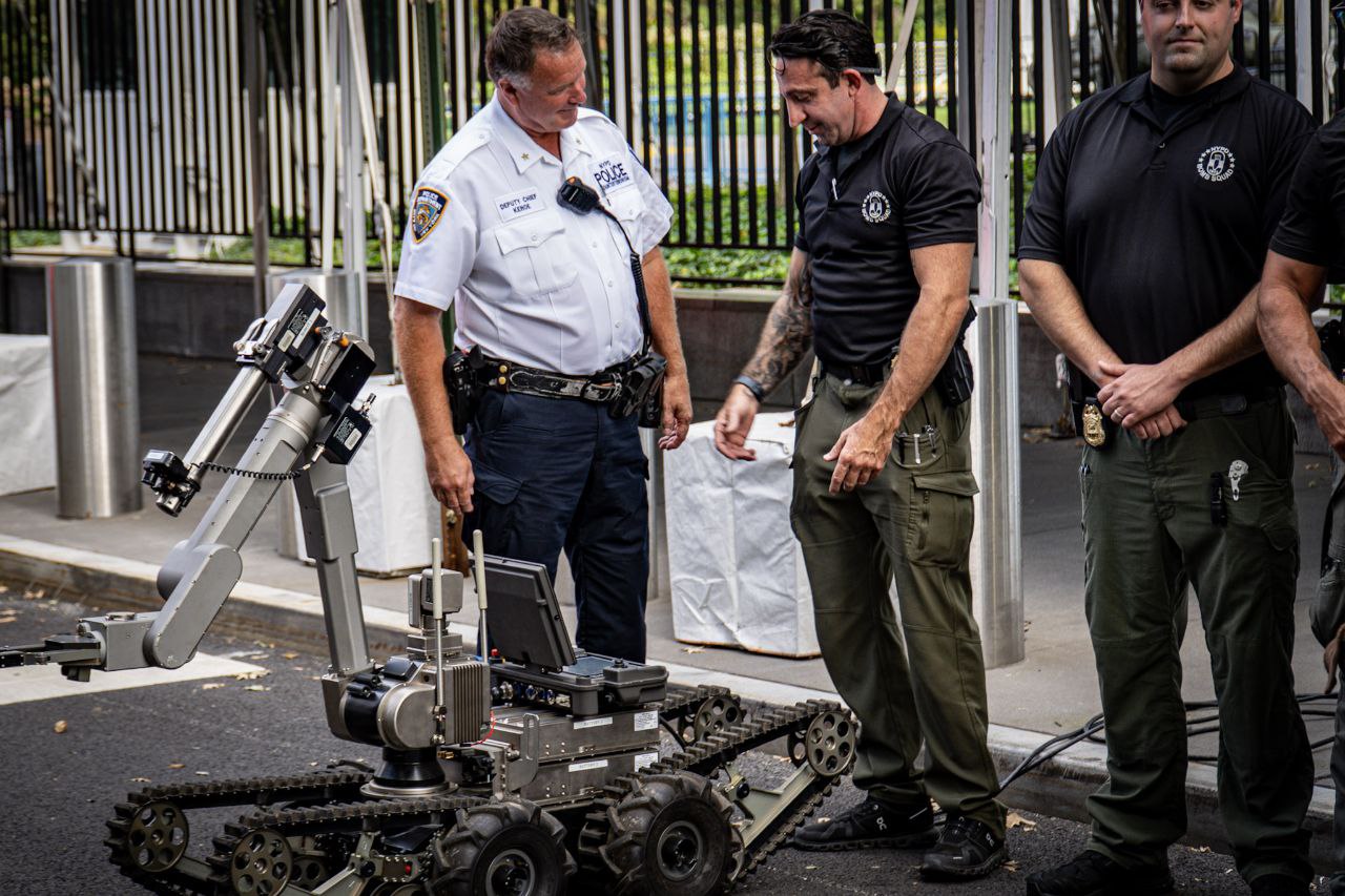 ההיערכות בעיצומה. צילום: NYPD NEWS