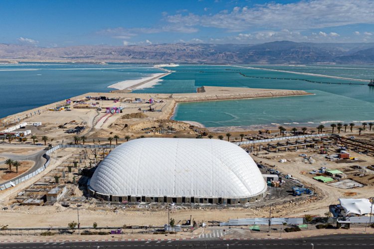 בתחום השיפוט של המועצה יש גם מרכז כנסים והופעות - דום אקספו ים המלח. צילום:  עמרי סילבר