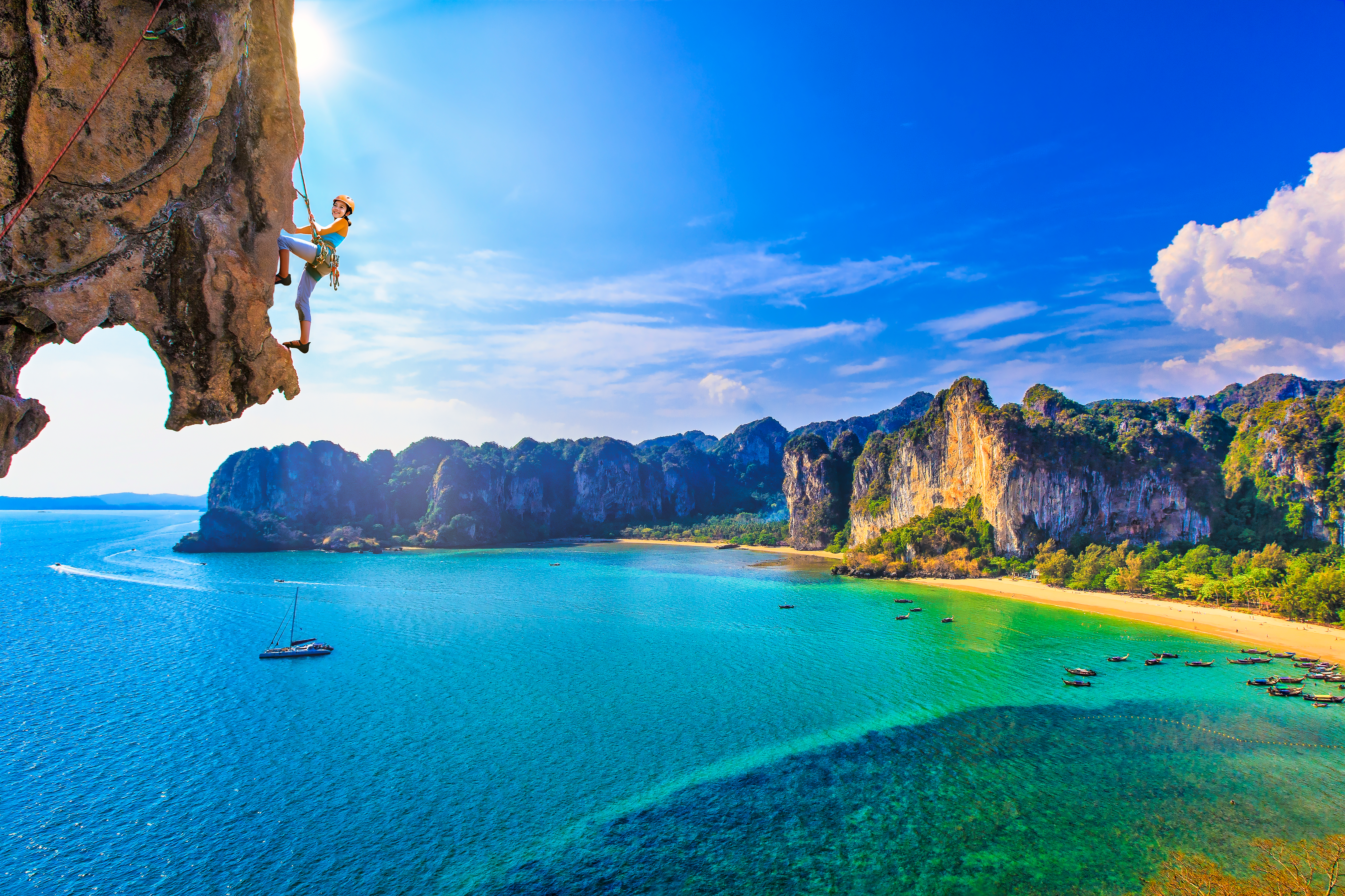 Railay Beach בקראבי. צילום: לשכת התיירות של תאילנד בישראל - TAT