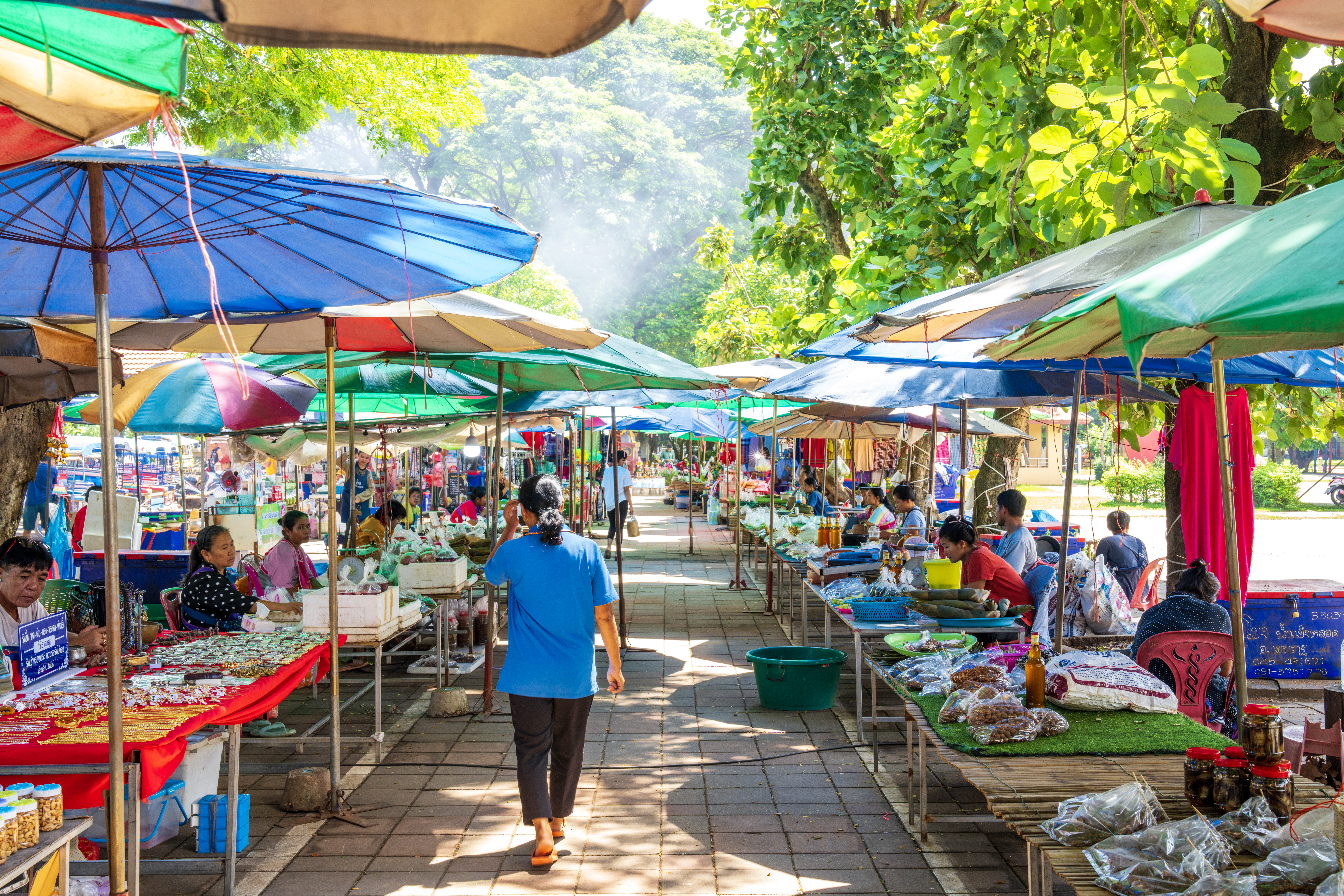 Ubon Ratchathani-Dok Chan Market. צילום: לשכת התיירות של תאילנד בישראל - TAT