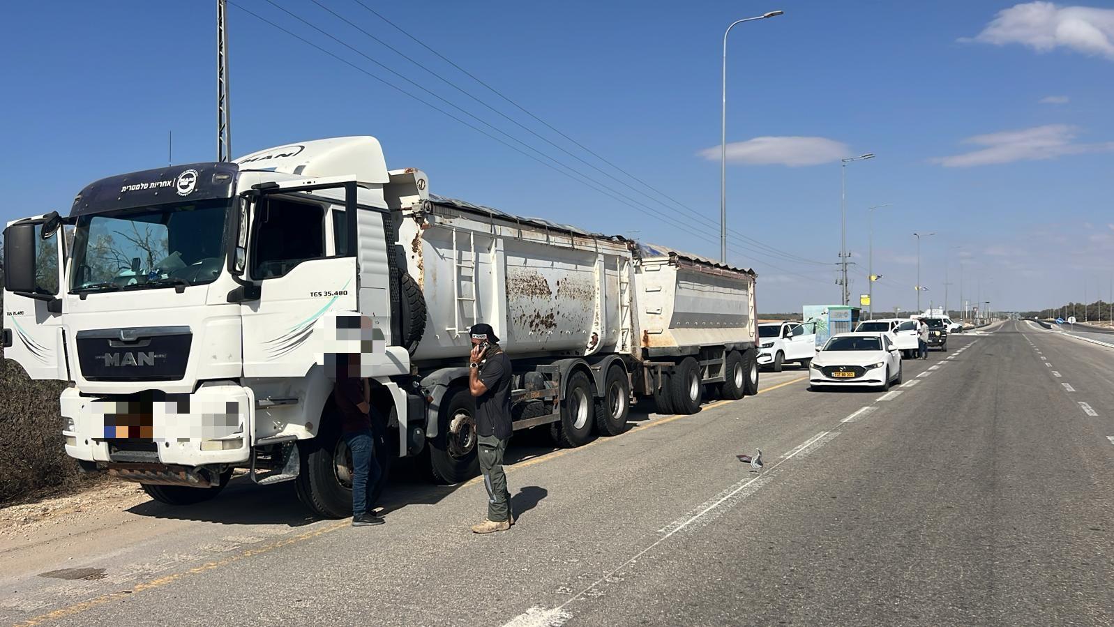 תיעוד המשאית