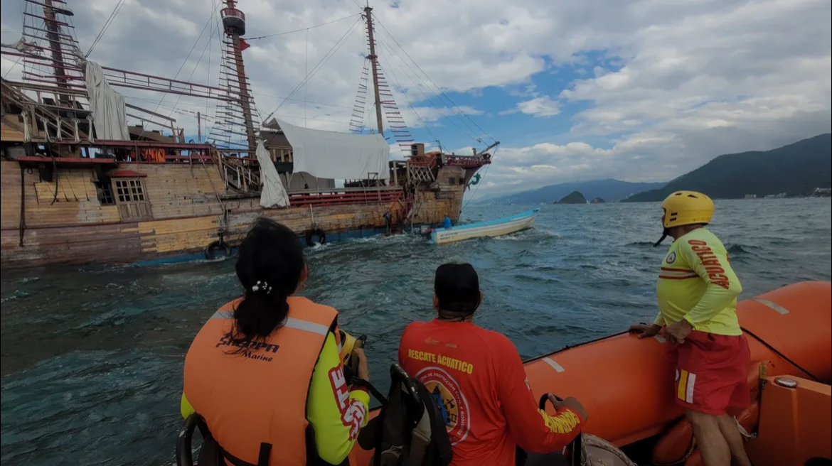 צילום: Protection Civil y Bomberos Puerto Vallarta