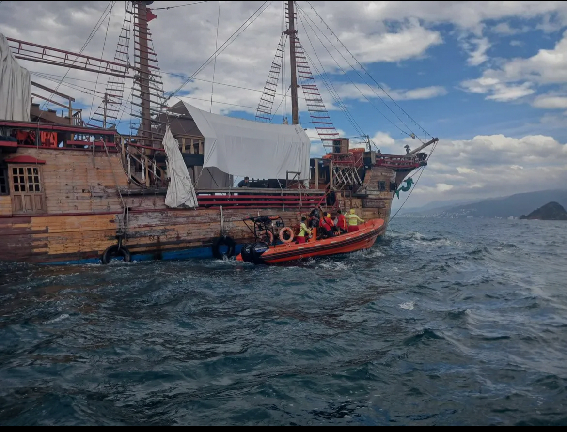 צילום: Protection Civil y Bomberos Puerto Vallarta