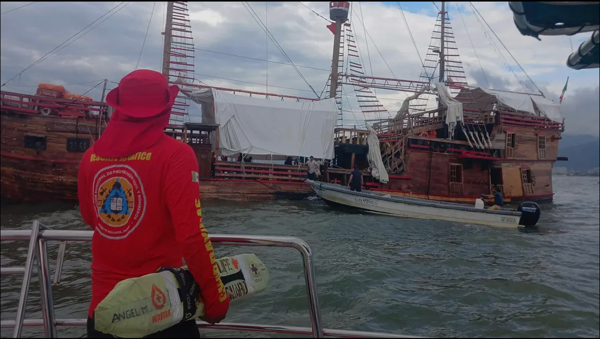 צילום: Protection Civil y Bomberos Puerto Vallarta