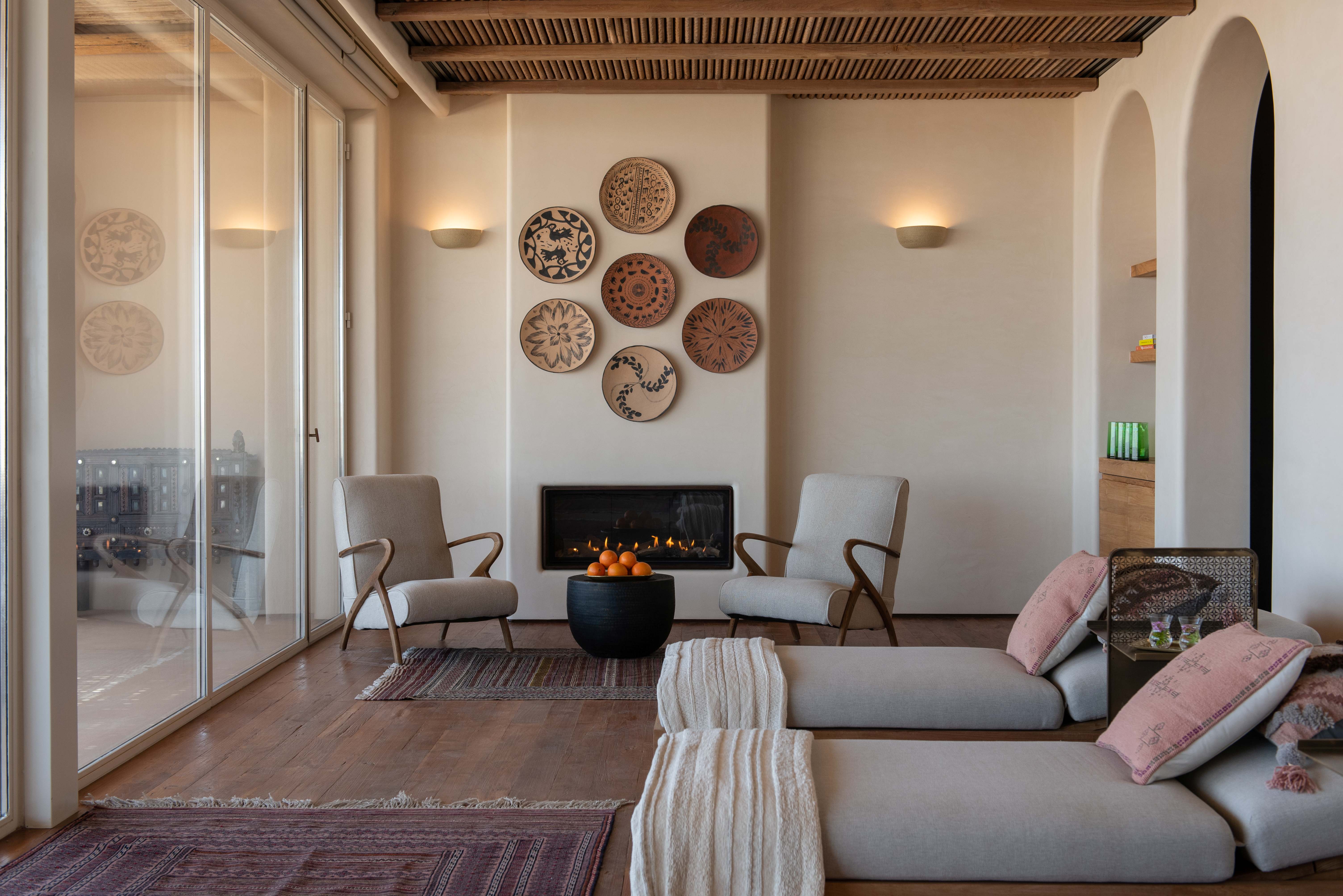 חדר הרגיעה ב-Six Senses Shaharut. צילום: Sivan Askayo