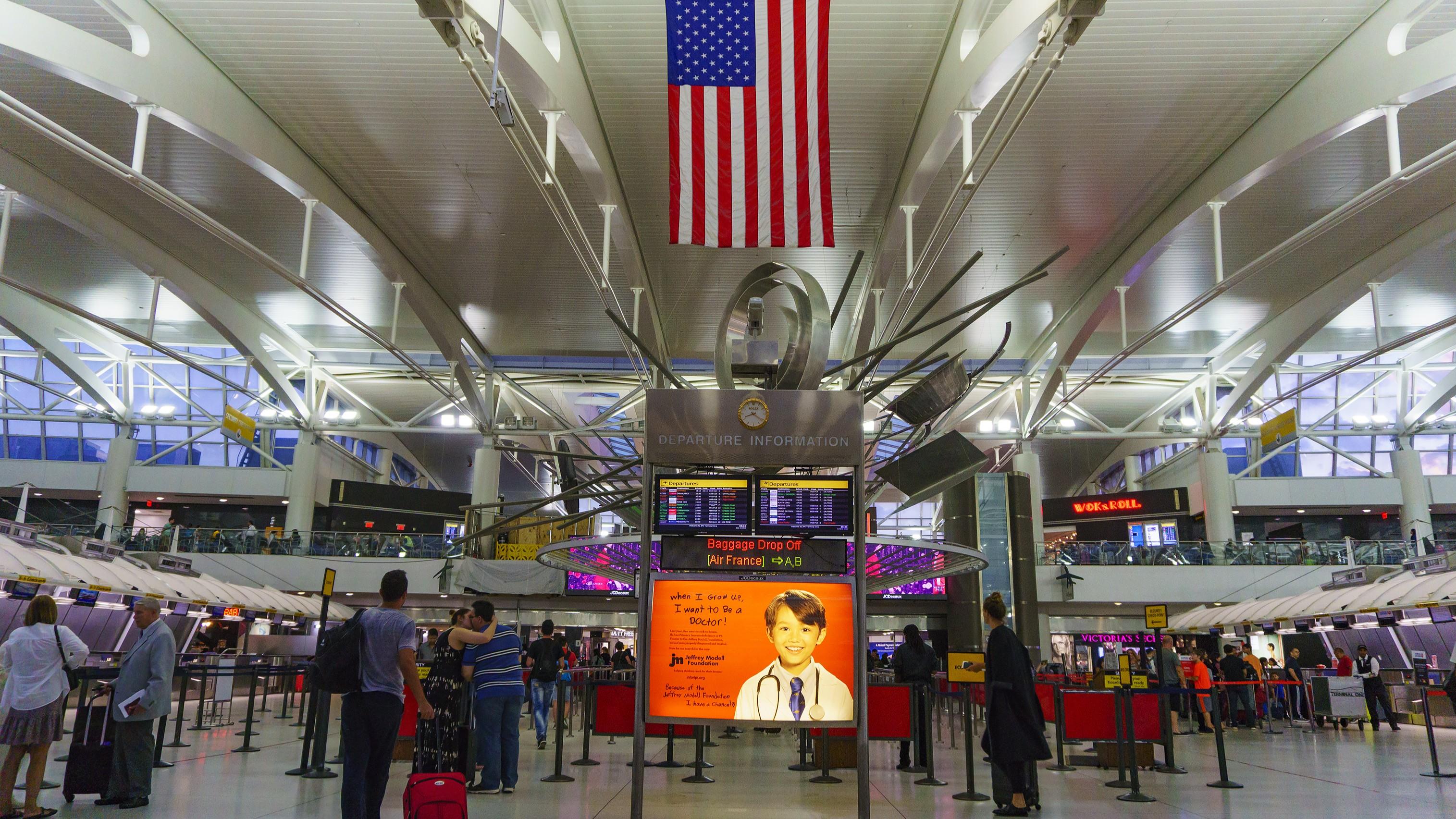 נמל התעופה JFK בניו יורק. צילום: SHUTTERSTOCK
