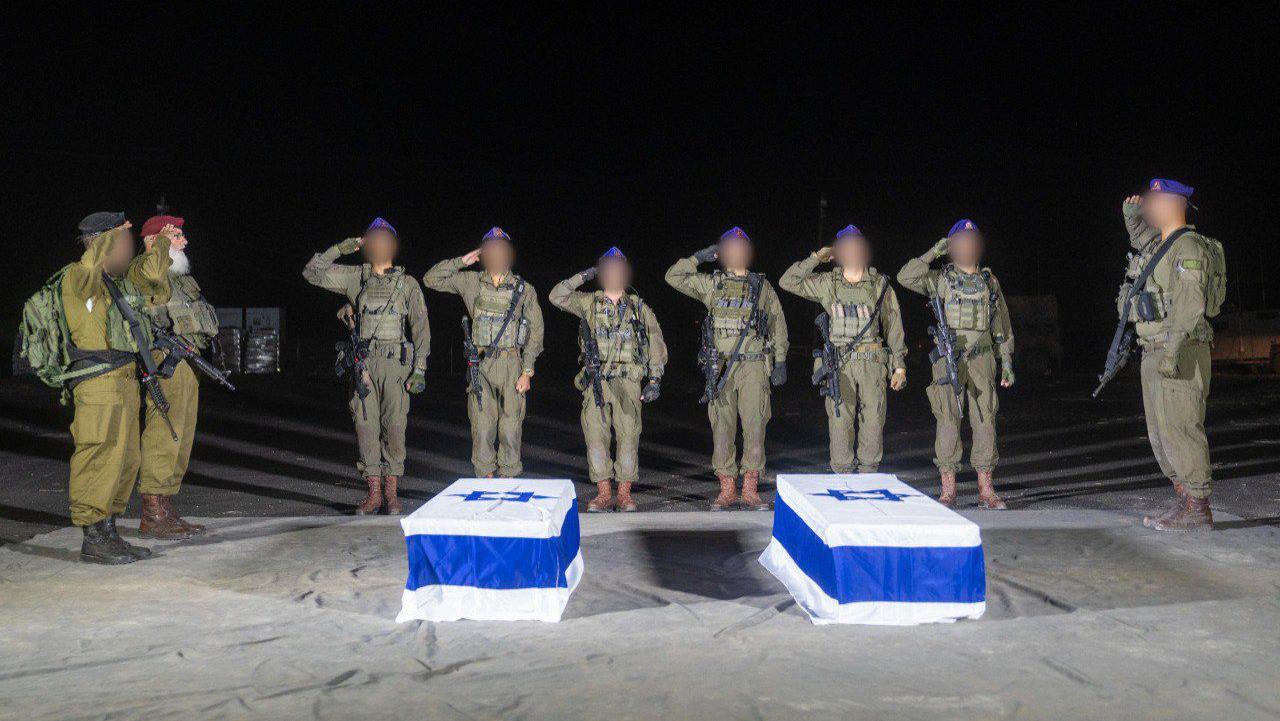 גופות החטופים אריה (זלמן) זלמנוביץ ותמיר אדר הושבו לקבורה
