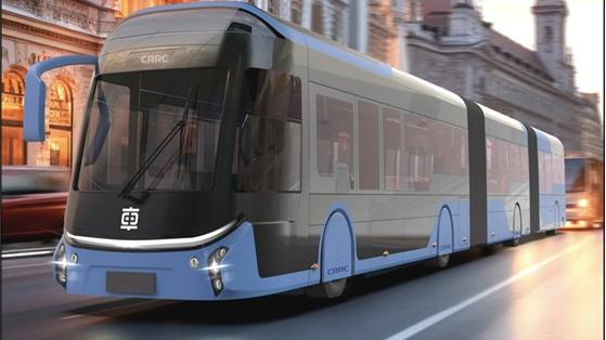 האוטובוס החשמלי רב הקיבולת הראשון בישראל, באורך 25 מטרים
