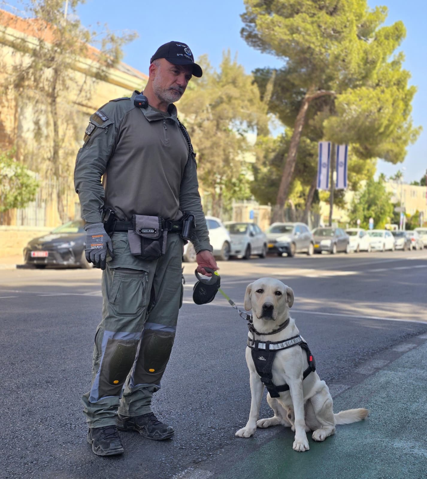 פעילות המשטרה במהלך ביקור סגן נשיא ארהב. צילום: דוברות המשטרה