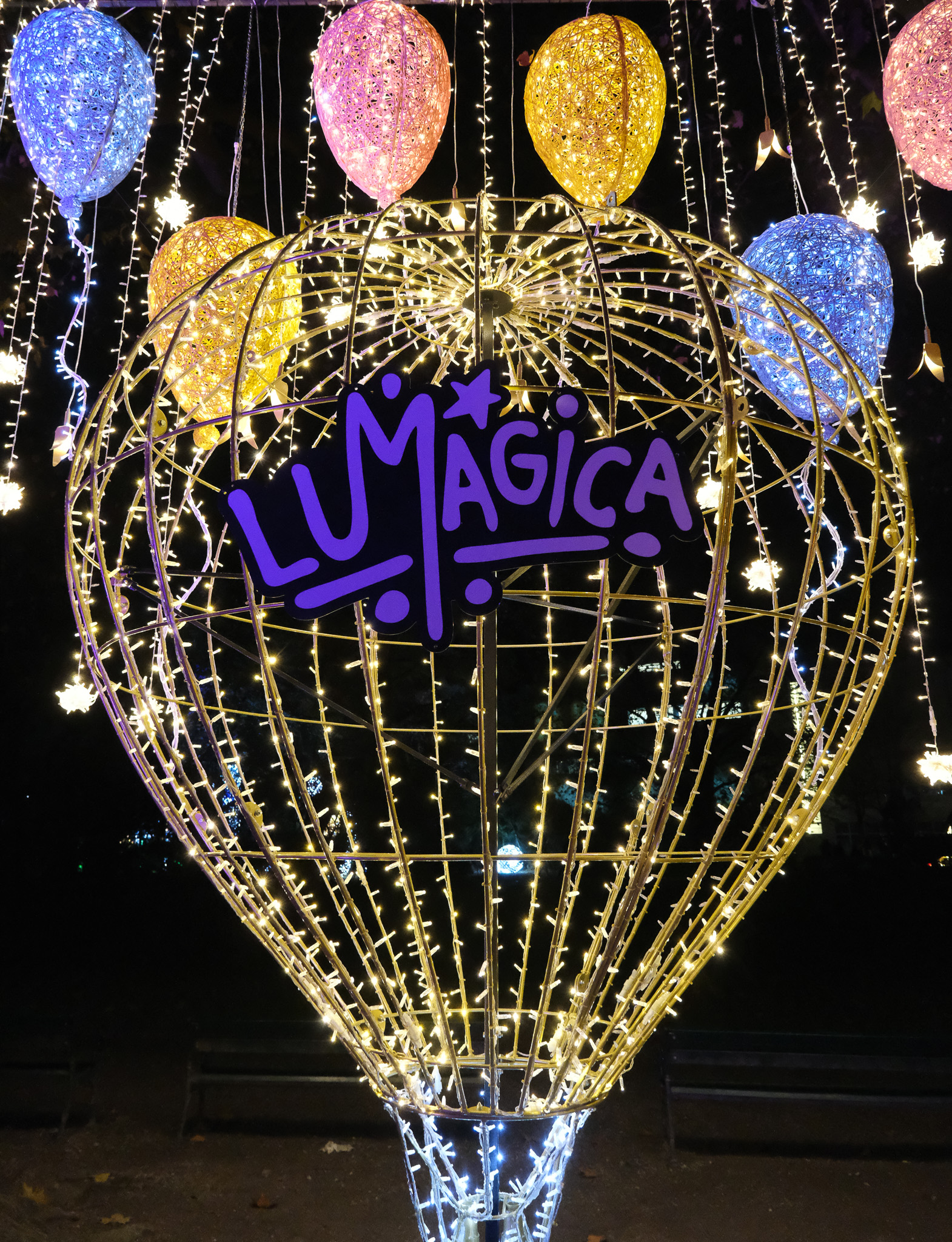 פסטיבל האורות הבינלאומי LUGAMICA מגיע לת״א. צילום: MK-illumination
