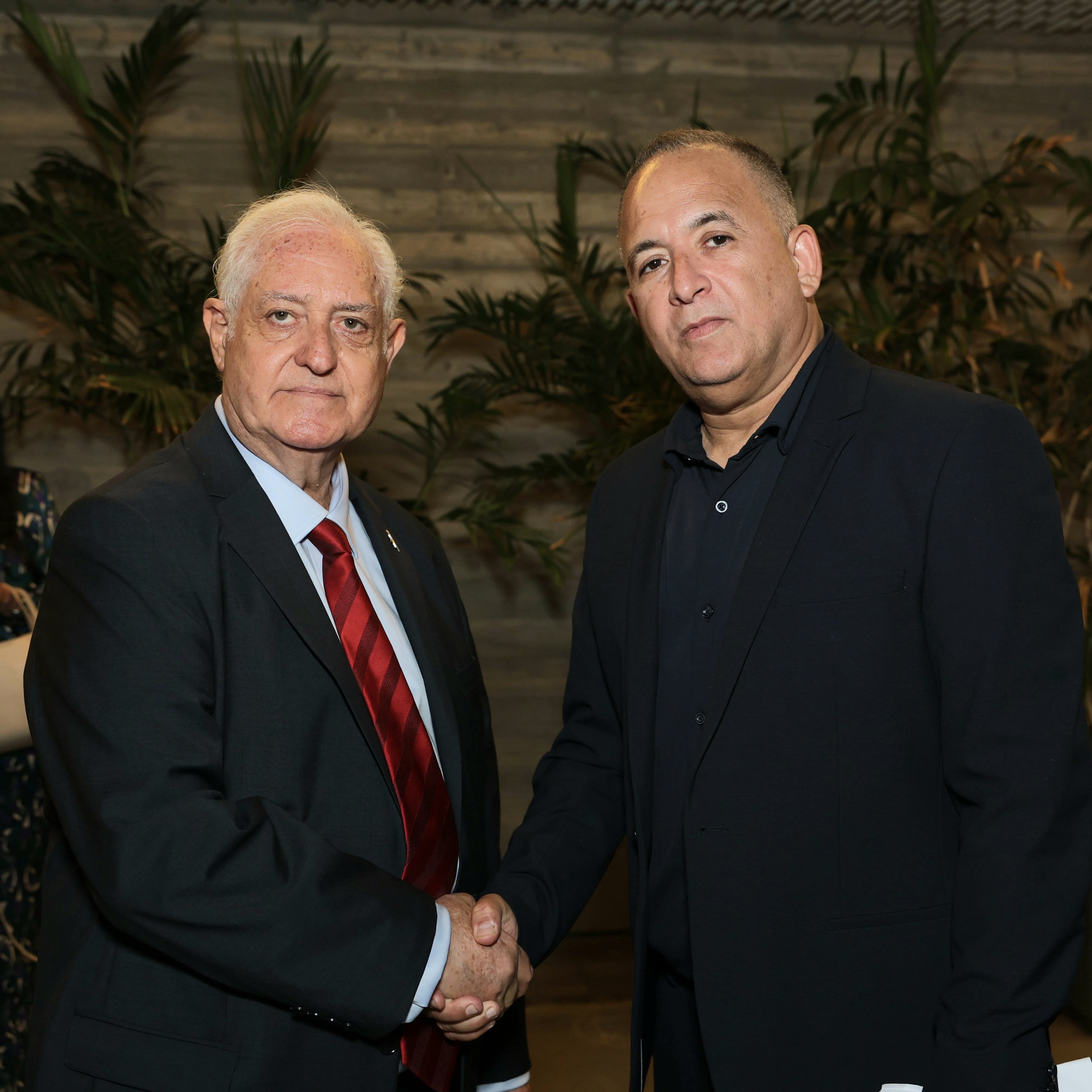 Ady Azoulay and Yitzhak Eldan. Photo: Muli Goldberg