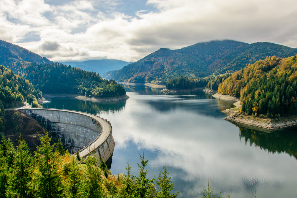 Dragan Dam Floroiu, Dragan Lake, Transylvania, Cluj. Photo: Shutterstock